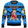 Heroes Always Arrive Fire Force Ugly Christmas Sweater FRONT mockup - Fire Force Merch